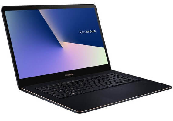 На ноутбуке Asus ZenBook Pro 15 UX550GE мигает экран